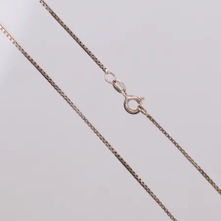 Kedja Venezia, 70cm, bredd 1,1mm, GHA Silver 925/1000  Vikt: 4,6 g
