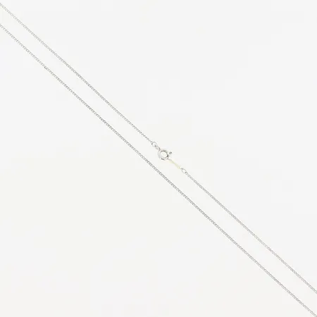 Kedja Pansar 48,5cm, bredd 1mm, silver 925/1000 Vikt: 2 g
