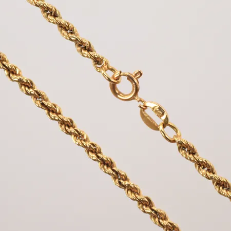 Halskedja Cordell, längd 52cm, bredd va 3mm, 18K Vikt: 18,6 g