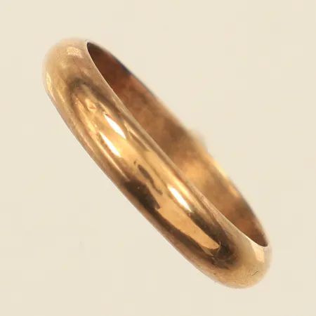 Ring slät, stl 20, bredd 4,3mm, Rosin Axel Stockholm 1917, förgylld, 830/1000 silver  Vikt: 4,1 g