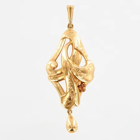 Hänge, 54x20mm, 18K Vikt: 2,4 g