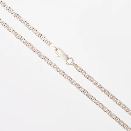 Kedja, 51cm, bredd: 3mm, silver 925/1000 Vikt: 8,4 g