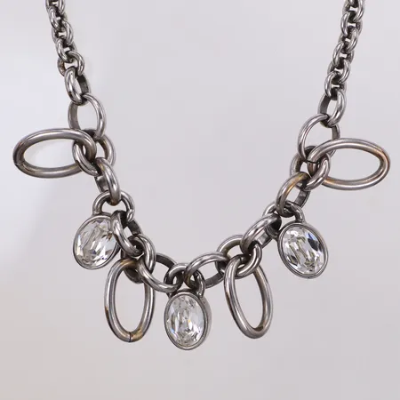 Collier, 50cm, bredd: 7,3mm, Dyrberg Kern, metall
