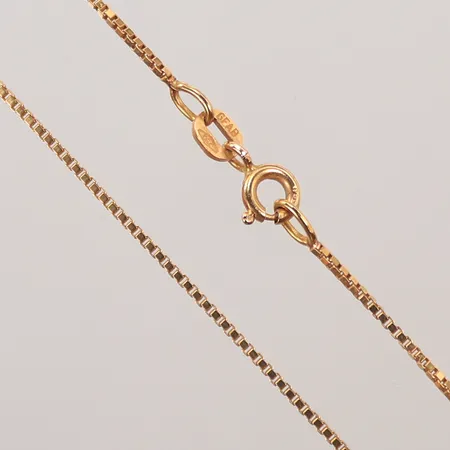 Halskedja Venezia, längd 42,5cm, bredd 1mm, 18K Vikt: 3,2 g