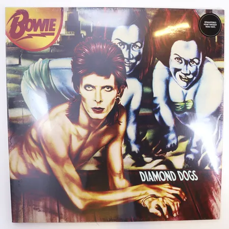 Vinylskiva, David Bowie - Diamond dogs, Ean: 190295990404, oöppnad Skickas med paket.