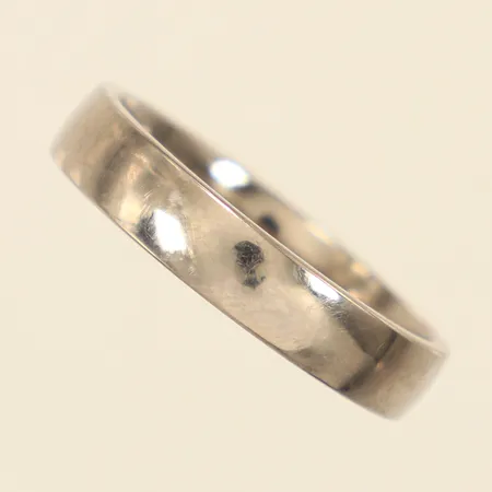 Ring, stl 22, bredd 5mm, gravyr, Palladium Vikt: 6,8 g