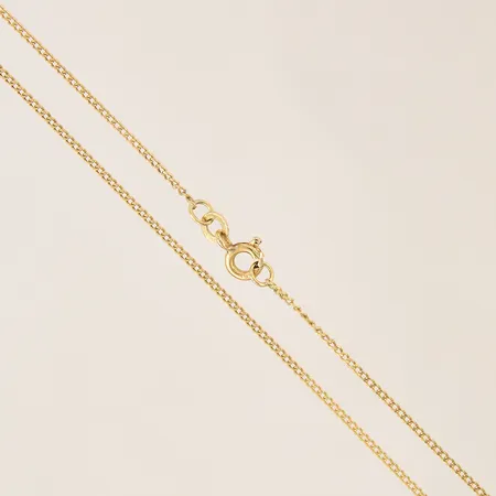 Kedja Pansar, längd: 53,5cm, bredd: 1,2mm, 18K  Vikt: 3,8 g