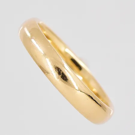 Ring, stl 16½, bredd 3,5mm, Schalins, 18K Vikt: 3,9 g