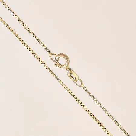 Kedja Venezia, längd: 74,5cm, bredd: 1mm, förgylld silver 925/1000 Vikt: 4,9 g