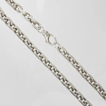 Kedja, Ankar, längd: 51cm, bredd: 8,5mm, defekt lås, GHA, silver, 925/1000 Vikt: 112,3 g