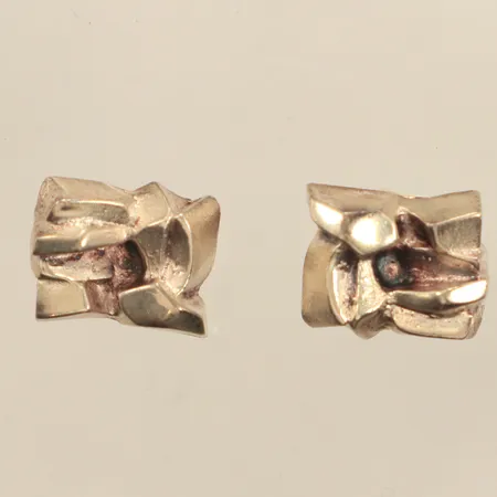 Ett par manschettknappar, Karnak, Björn Weckström, ca 15x21mm, Lapponia, Finland, 925/1000 silver  Vikt: 19,4 g