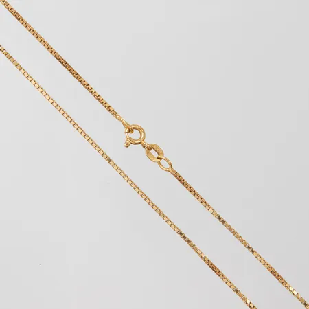 Kedja, Venezia, längd:42cm, bredd:1mm, Balestra, 18K Vikt: 4,5 g