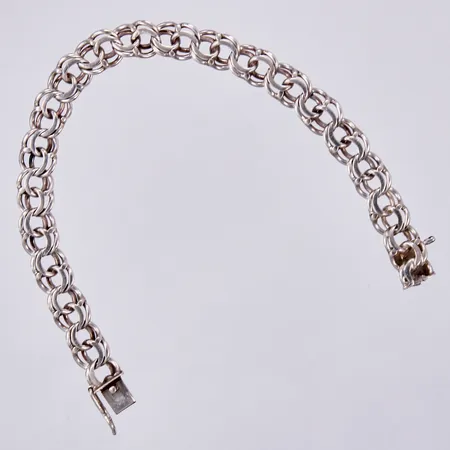 Armband Bismarck, längd: ca 18,5cm, bredd: ca 9mm, 925/1000 silver Vikt: 15,6 g