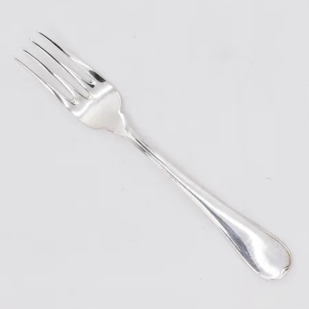 Fiskgaffel, modell Svensk rund, längd 17,5cm, silver 830/1000 Vikt: 39,9 g