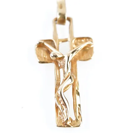 Hänge, 40mm x 20mm, 14k Vikt: 4,7 g