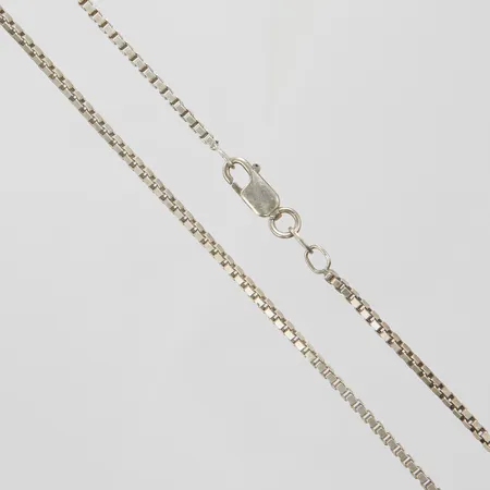 Silverkedja, venezia, längd: 50cm, bredd: 1,7mm, GHA, 925/1000 Vikt: 8,5 g