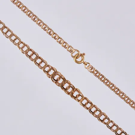 Collier bismarck, doserad, längd: ca 44cm, bredd: ca 3-7mm, 18K Vikt: 12 g