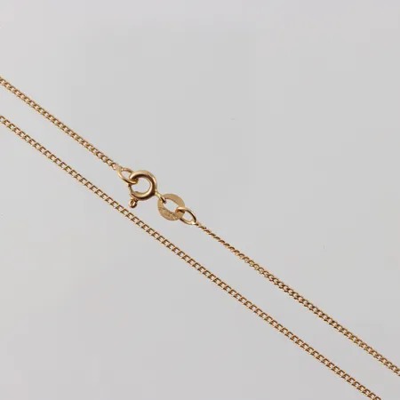 Kedja Pansar, längd 44cm, bredd 1,1mm, 18k Vikt: 2,5 g