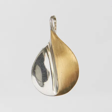 Silverhänge, delvis matterad yta, 29,5x17,6mm, GHA, 925/1000 Vikt: 3,1 g