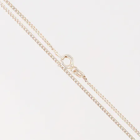 Kedja Pansar, längd 50cm, bredd 1,3mm, silver 925/1000.  Vikt: 2,5 g
