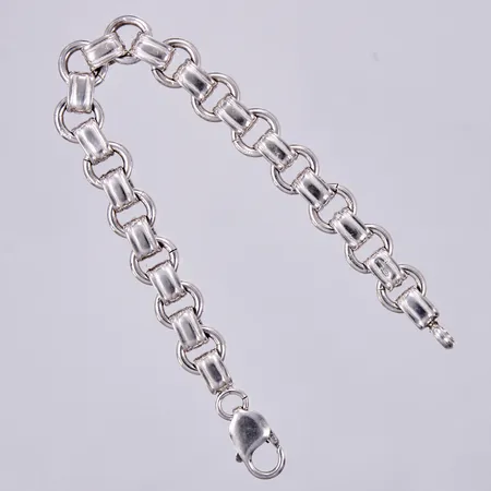 Armband, längd: ca 19,5cm, bredd: ca 3-10mm, 925/1000 silver Vikt: 25,3 g