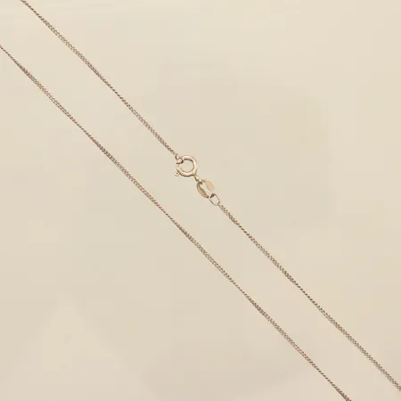 Kedja Pansar, längd 37cm, bredd ca 1,2mm, 925/1000 silver Vikt: 1,7 g