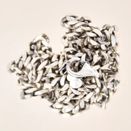Kedja, defekt, silver 925/1000 Vikt: 31,2 g