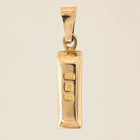 Hänge, 20x5mm, 18K Vikt: 3,1 g