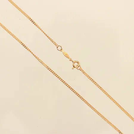 Kedja Pansar, längd 55cm , bredd 1,7mm, lås 14K, 18K  Vikt: 6,6 g