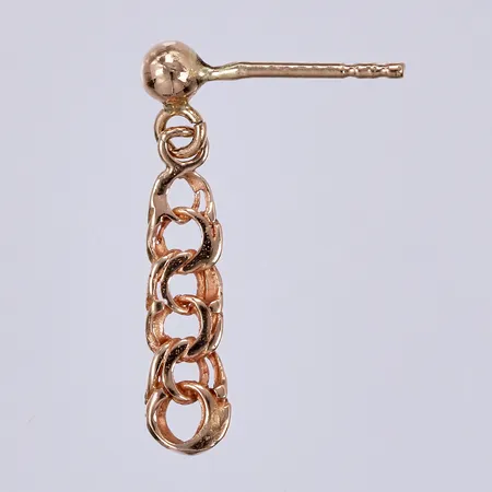Ett udda örhänge, Bismarck, längd: ca 1,9cm, bredd: ca 4mm, stopp saknas, 18K Vikt: 0,5 g