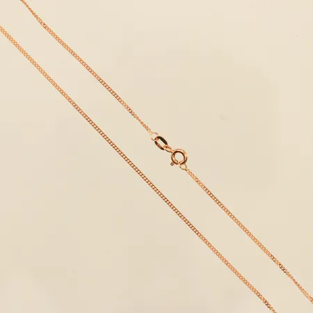 Kedja Pansar, längd 42cm, bredd 1,2mm, GHA, 18K Vikt: 2,5 g