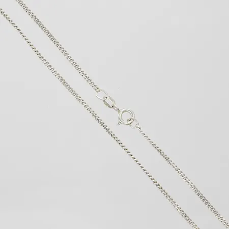 Kedja, Pansar, längd: 41,8cm, bredd: 1,6mm, silver, 925/1000 Vikt: 3,5 g