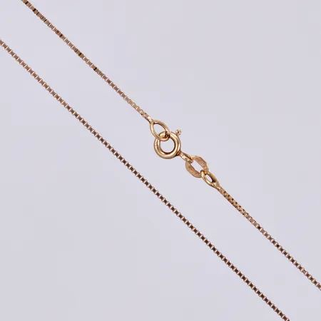 Kedja Venezia, längd: ca 40cm, bredd: ca 1mm, Balestra, 18K Vikt: 2,2 g