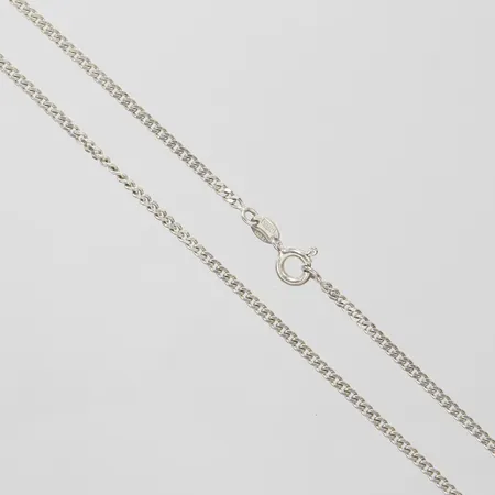 Kedja, Pansar, längd: 45,2cm, bredd: 2mm, GHA, silver, 925/1000 Vikt: 5,1 g