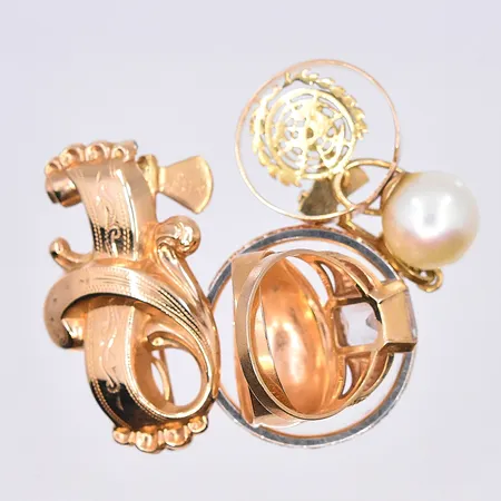 Diverse guld, 18K. Vikt: 23,3 g