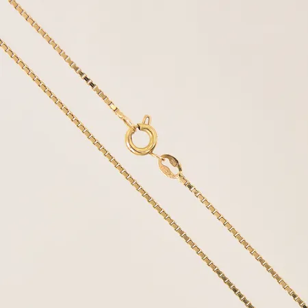Kedja Venezia, längd 56cm, bredd 1mm, 18K  Vikt: 5,4 g