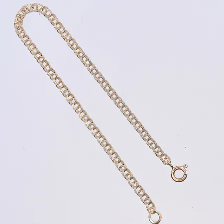 Armband Bismarck, längd 18,3 mm, bredd 3 mm, 18K. Vikt: 3,2 g