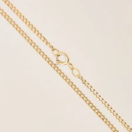Kedja Pansar, längd 52cm, bredd 2mm, 18K  Vikt: 8,2 g