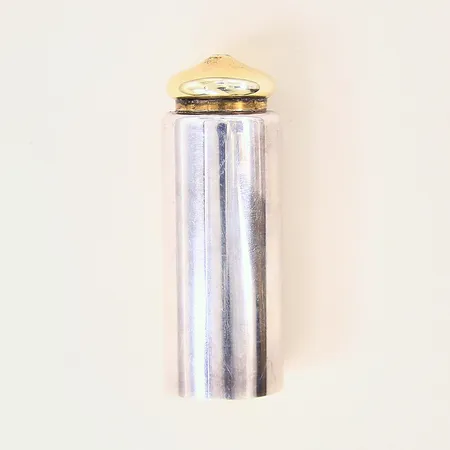 Saltströare, höjd 7cm, delvis förgylld, silver 830/1000 Vikt: 27,1 g