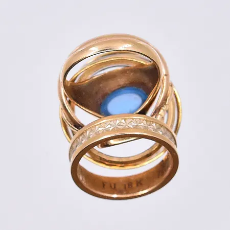 Diverse guld, 18K. Vikt: 16,9 g