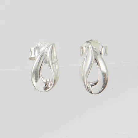 Örhängen, 11,5x6,3mm, silver, 925/1000 Vikt: 1,6 g