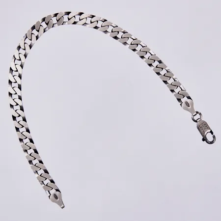 Armband Pansar, längd: ca 20cm, bredd: ca 6mm, GHA, 925/1000 silver  Vikt: 12,2 g