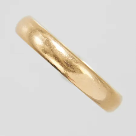 Ring, Ø19½, bredd:3,5mm, repig, 14K Vikt: 2,7 g