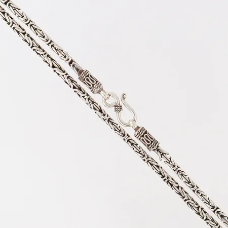 Kedja Kejsar, längd 66cm, bredd 3,3mm, silver 925/1000.  Vikt: 41,1 g