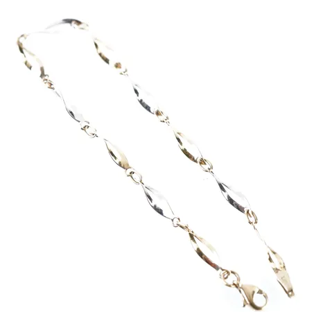 Armband, 19cm, bredd 4mm, 18k Vikt: 2,7 g