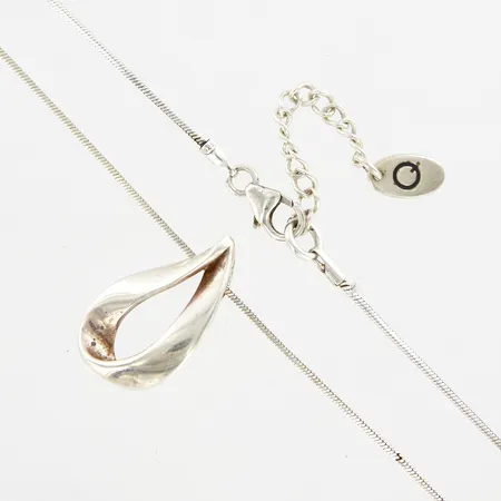 Collier GHA 45-48cm, hänge: 22mm, silver 925/1000 Vikt: 5,8 g