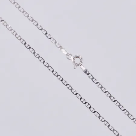 Kedja, längd: ca 40cm, bredd: ca 3mm, silver 925/1000 Vikt: 2,4 g