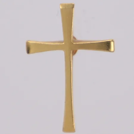 Hänge, kors, 20x13mm, 18K Vikt: 1 g