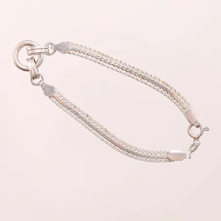 Armband, 18,5cm, 925/1000 Silver 8,6g.