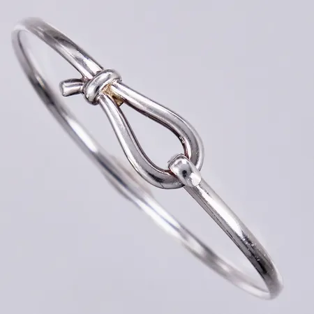 Stel armband, öppningsbar, Ø60mm, 925/1000, silver Vikt: 9,9 g